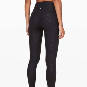 NEW Lululemon Align 28” Black Embossed Leopard/Cheetah Print🖤